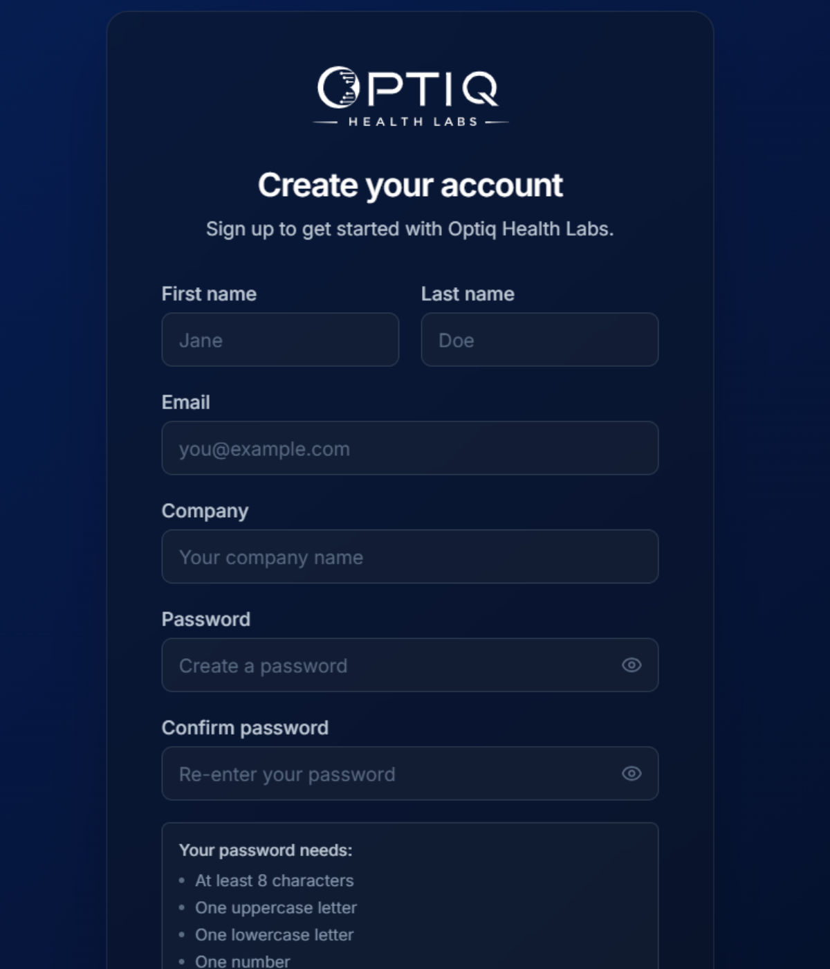 Optiq Health Labs - Independent Peptide Testing You Can Trust